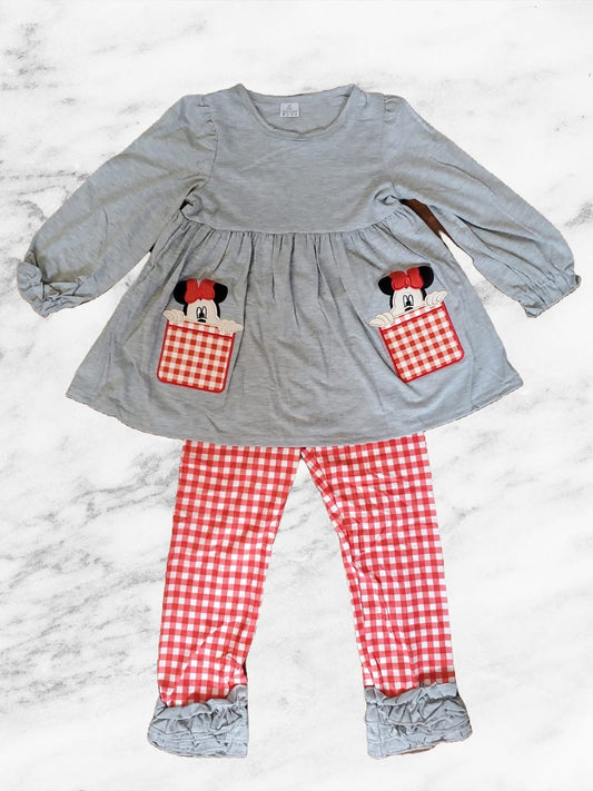 Mouse Girl Pants Set